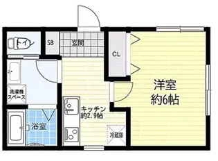 GLORY押上【1階】の間取り