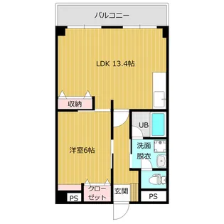 メゾン ルミネス【1階】の間取り