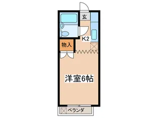 タウンパレスコヤマ【4階】の間取り