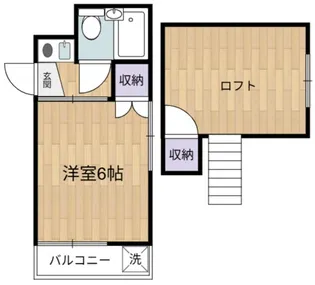 パールハイツ【1階】の間取り