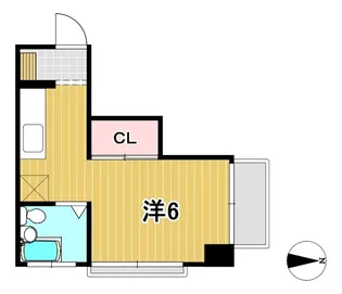 小川ビル【3階】の間取り