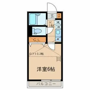 BONDS新小岩【3階】の間取り