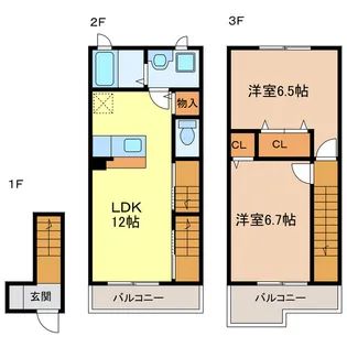 メゾン・オー スリーの間取り