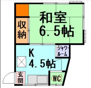 白馬荘【1階】の間取り