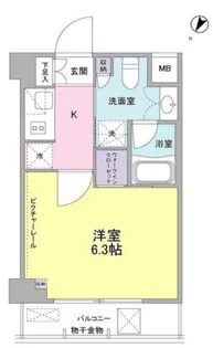 SIL西五反田【2階】の間取り