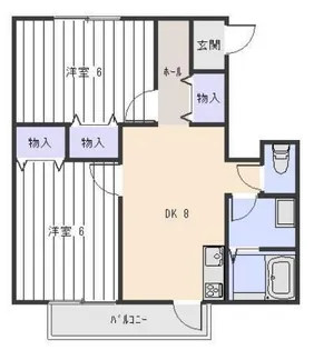 ソフィアF【1階】の間取り