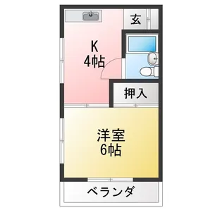 カーサ杉並【2階】の間取り