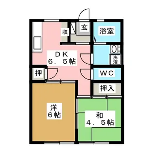 パルつかさ【1階】の間取り