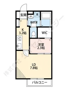 ディアVP【1階】の間取り