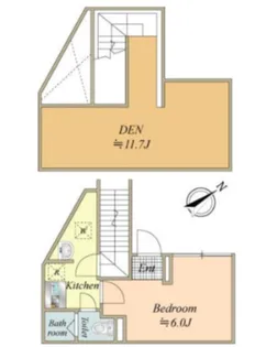 アーバンネスト渋谷本町【1階】の間取り