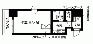 近鉄エルコート菊川【10階】の間取り