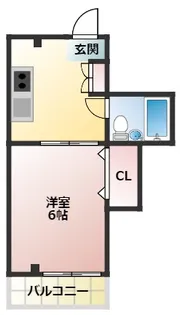 メゾン岡【3階】の間取り