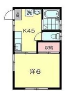 小日向ハイツ【1階】の間取り