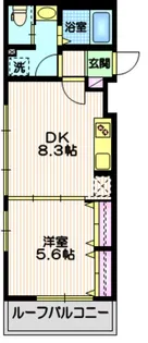 朝日リゾート【4階】の間取り