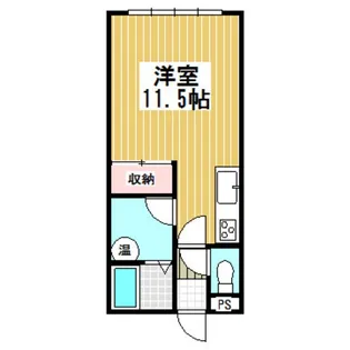 住まいる美園【2階】の間取り