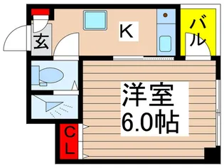 オネスティ船橋10番館【1階】の間取り