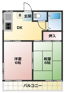 めぐみコーポ【2階】の間取り
