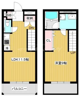 Dacha【1階】の間取り