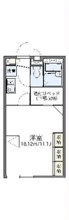 レオパレス龍【1階】の間取り