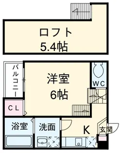 アルメリアII【2階】の間取り