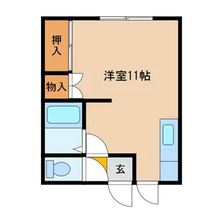 ワンスブランシェ【2階】の間取り