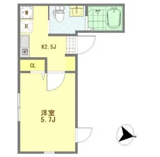 COZY若宮【3階】の間取り