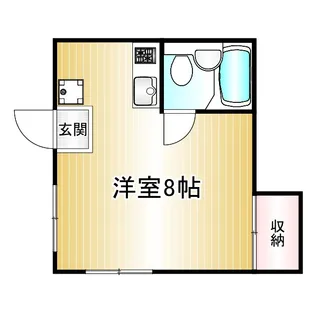 メゾンアサヌマ【1階】の間取り
