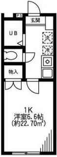 ヴィラ アスカ【1階】の間取り