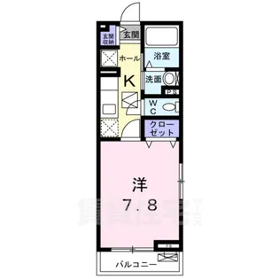 サンセール寝屋川【1階】の間取り