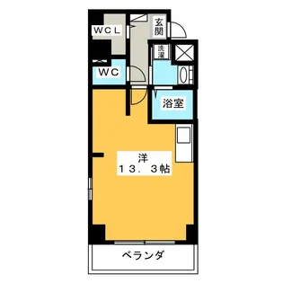 プレミアムキャッスル守山【4階】の間取り