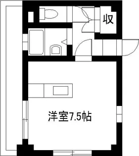 エレガンスメゾン6B【3階】の間取り