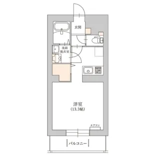 アラモファミリア杉崎町【4階】の間取り