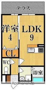 チエーロ グランデ【1階】の間取り