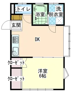 伊賀ハイツ2号棟【1階】の間取り