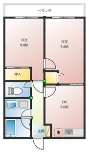 ヨーロピアンいづみ【2階】の間取り