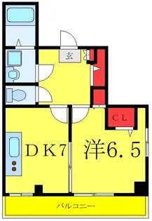 安居ビル【2階】の間取り