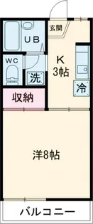 ファミーユ清鶴I【1階】の間取り