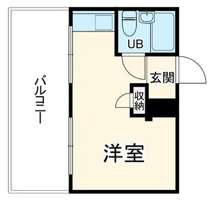 タイヨウハイム【5階】の間取り