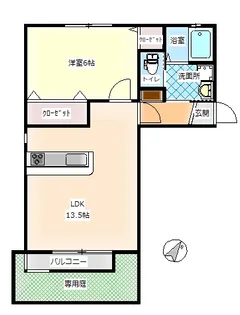 DIAS’ H/T【1階】の間取り