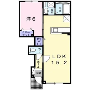 ラウレア II【1階】の間取り