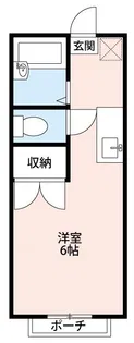 エステートピアシティ5 A棟【2階】の間取り
