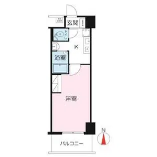 マインズ・コム四条大宮【7階】の間取り