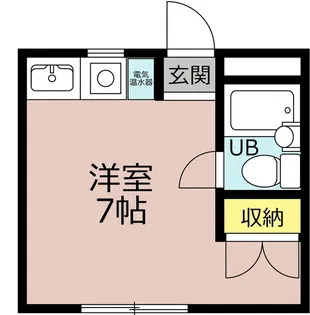 サンハイツ【3階】の間取り