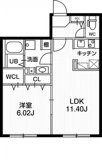 PASEO文京茗荷谷【4階】の間取り