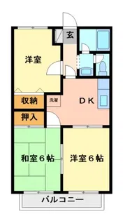 グリーンガーデン【2階】の間取り
