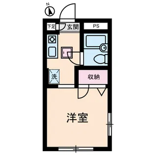 ハレクラニ【1階】の間取り