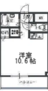 澤田ビル【5階】の間取り