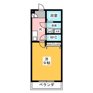 メゾンソワイユ【3階】の間取り