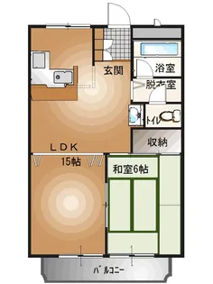 アネックス関口【5階】の間取り