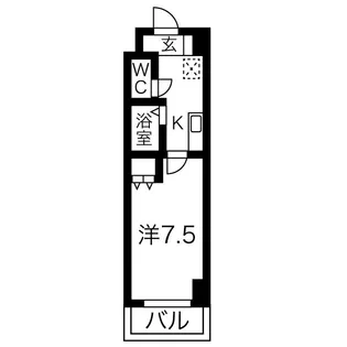 愛知県名古屋市中区栄5【マンション】の間取り